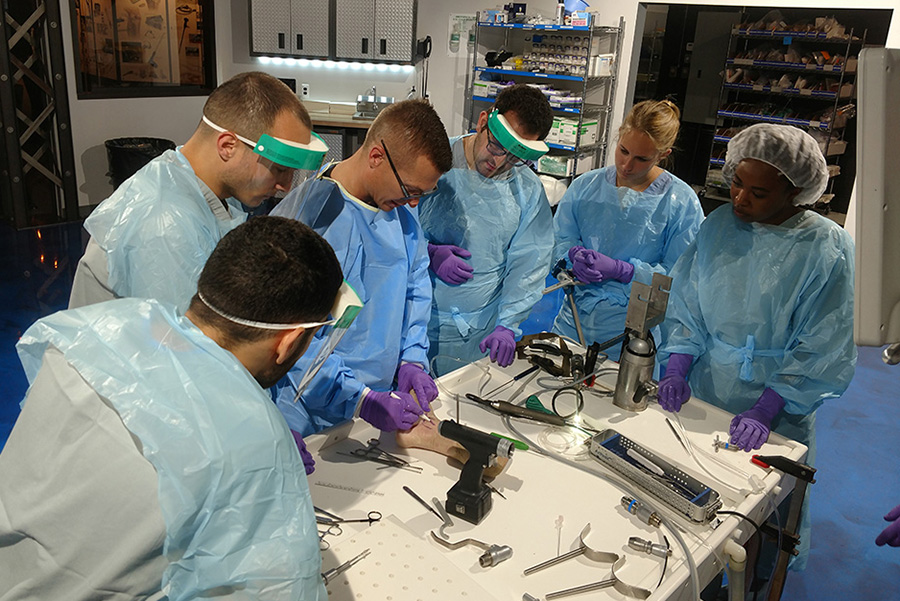 Training for orthopaedic residents